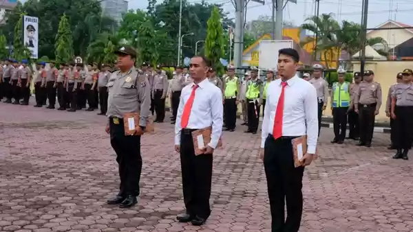 Tiga Personil di Polres Tanjungbalai Peroleh Penghargaan