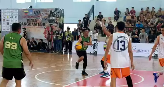 105 Tim Bertarung di Kejuaraan 3x3 Bola Basket