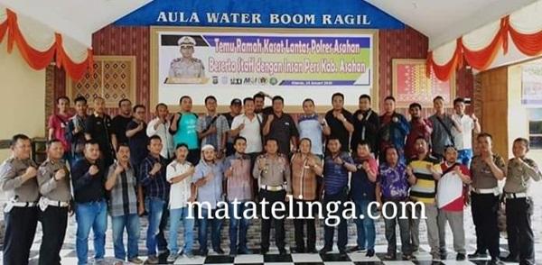 AKP Budiono Harapkan Jurnalis dan Satlantas Asahan Saling Bersinergi