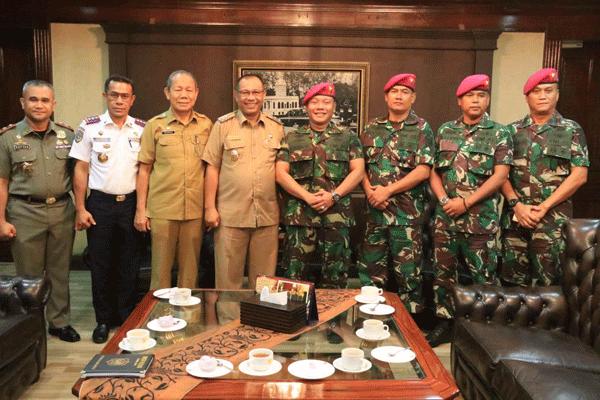 Yonmarhanlan I Belawan Siap Dukung Pemko Medan Menata Kota