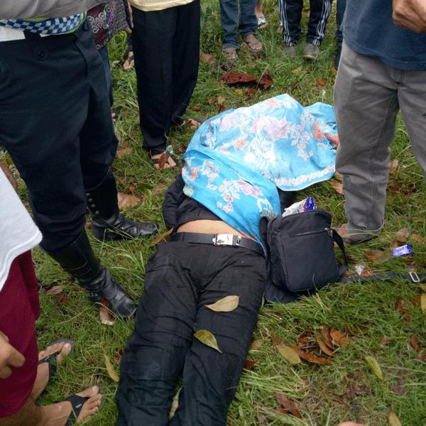Sagala Tewas Dengan Tersenggol Bus Sinabung