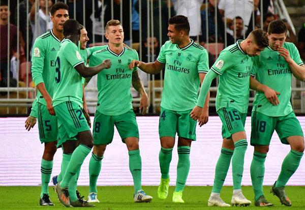 Real Madrid Melaju ke Final Piala Super Spanyol 2019-2020, Taklukkan Valencia