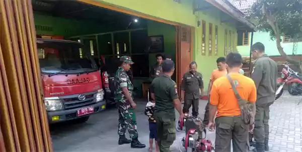 Anggota Koramil Sibolangit Cek Kesiapan Perlengkapan