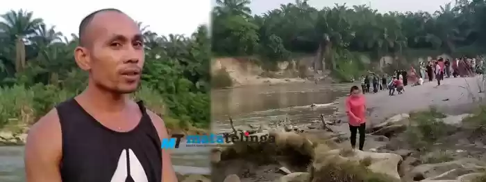 Pemuda Hanyut Dialiran Beting Sungai Sei Silau 