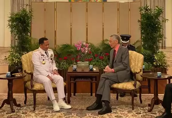PM Lee Hsien Loong Minta Dukungan Mendagri Tito Tingkatkan Kerja Sama RI-Singapura