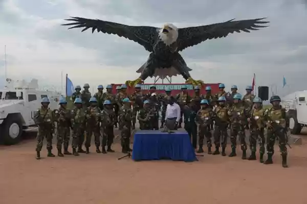 Berikan Rasa Aman Warga, Satgas TNI RDB Kembali Peroleh 2 Pucuk Senjata