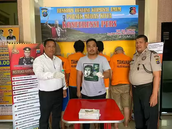 Polisi Grebek Lokasi Pesta Narkoba di Jalan Mangkubumi, 4 Pemuda Diamankan