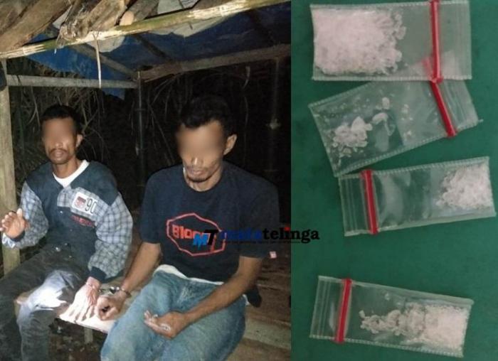 Dua  Pedagang Narkotika Dibekuk Opsnal Reskrim Polsek Air Batu