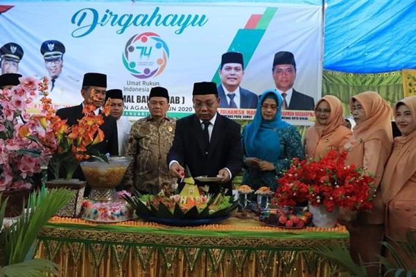 Ribuan Pelajar Ramaikan Peringatan HAB ke 74 Kementerian Agama RI di Binjai