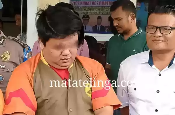 Nyambi jadi Muncikari Online, Riski Dibekuk Sat.Reskrim Polres Asahan