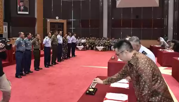 Mabes TNI Tanda Tangani 73 Kontrak Pengadaan Barang dan Jasa Tahun 2020