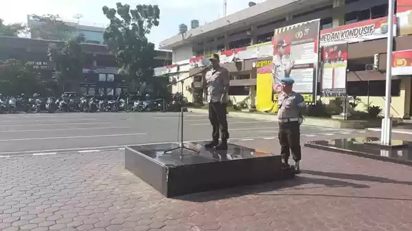 Pimpin Apel Gelar Pasukan PAM Perayaan Imlek 2571, Ini Arahan Kapolrestabes Medan