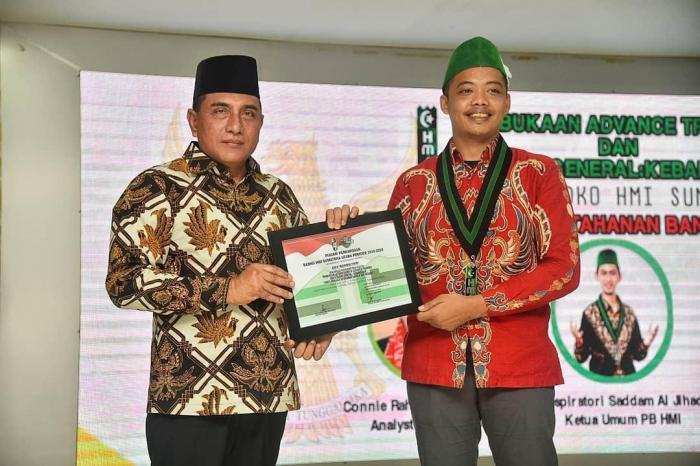 Ucapan Gubsu ke GP Ansor, HMI Sumut: Tak Perlu Dibesar-besarkan