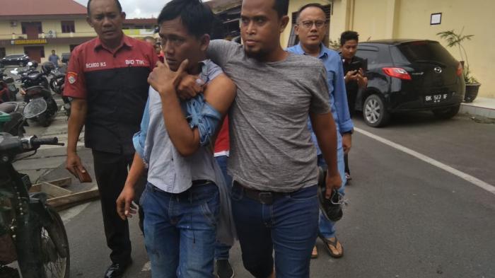 Dua Penjahat Jalanan Beraksi di Depan Polrestabes Medan