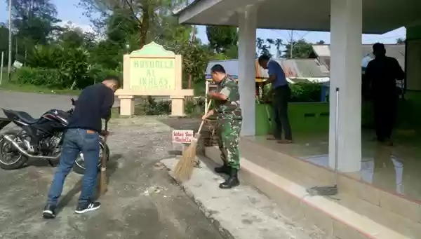 Jumat Kali Ini Musholla Al-Ikhlas Jadi 'Target' Koramil Sibolangit