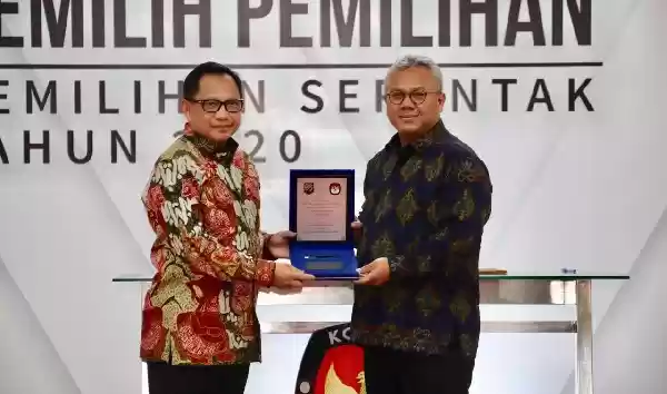 Kemendagri Serahkan DP4 ke KPU untuk Pilkada 2020