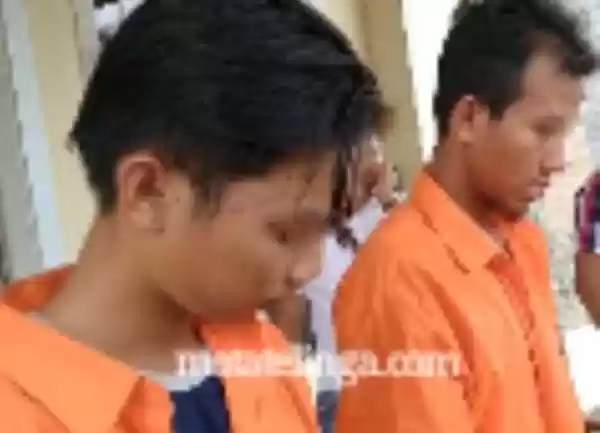 Usai Nyolong,  Dua Pemuda Labura Tekapar di Jalan