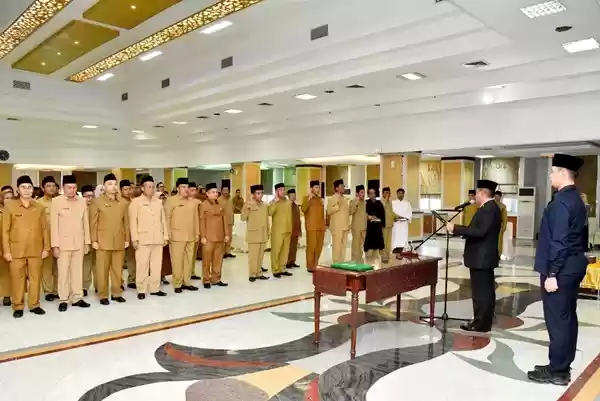 Ini Pesan Edy Kepada 28 Pejabat Eselon III yang Baru Dilantik