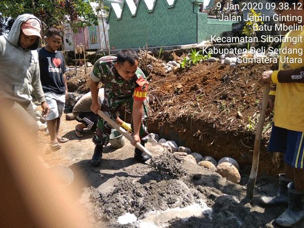 Lahan Kuburan Jadi Perhatian Koramil Sibolangit
