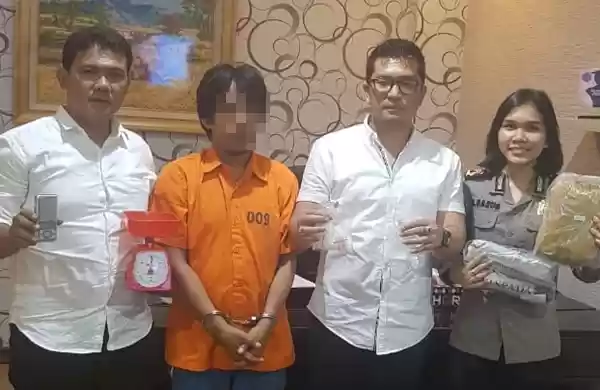 Polisi Menyamar, Pengedar Narkoba di Juanda Baru Berhasil Diciduk