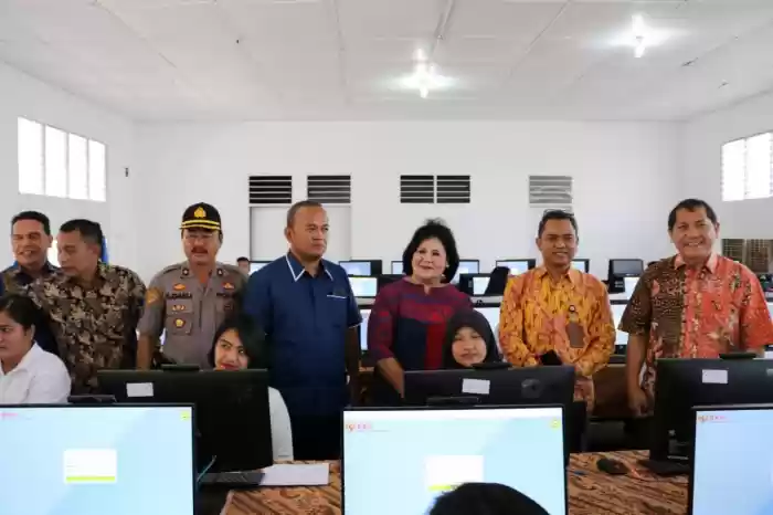 Pemkab Tanah Karo Simulasi Kumputer Penerimaan Calon Pegawai Negeri Sipil