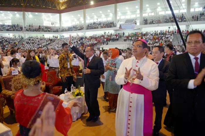 Gubernur Apresiasi Perayaan  Natal Katolik Medan Sekitarnya