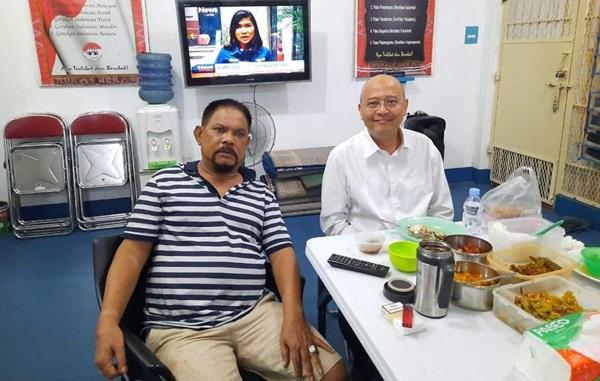 Rahudman Dan Eldin 'Mesra' di Dalam Sel