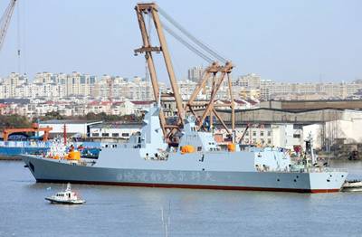 Kapal Perang  Kelas Tipe-054 di Luncurkan China, Untuk Pakistan