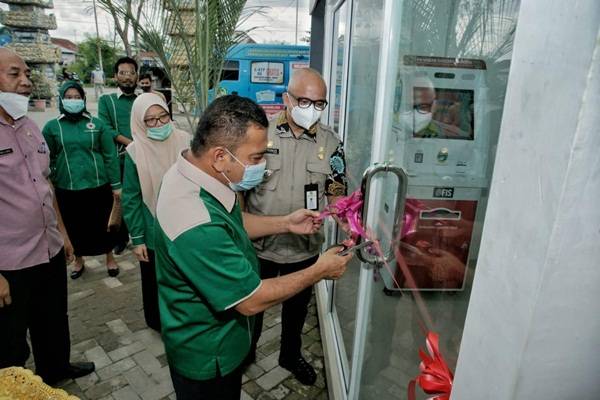 Kantor Camat Medan Marelan Kini Punya Mesin ADM