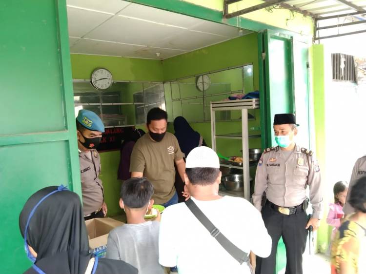 Warung Sedekah Polsek Medan Sunggal Wadah Serap Aspirasi Warga