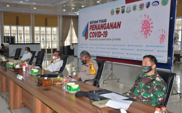 Irdam I/BB Hadiri Rakor Penanganan Covid-19 Secara Vidcon dengan Menko Kemaritiman dan Investasi