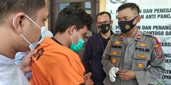 Polisi Ringkus Pembobol Kotak Infaq Mesjid Al-Amin, Pelaku Dilumpuhkan