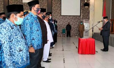 Usai Mengukuhkan 150 Pejabat, Bupati Berikan Hadiah Umroh Ungkap Indikasi Korupsi