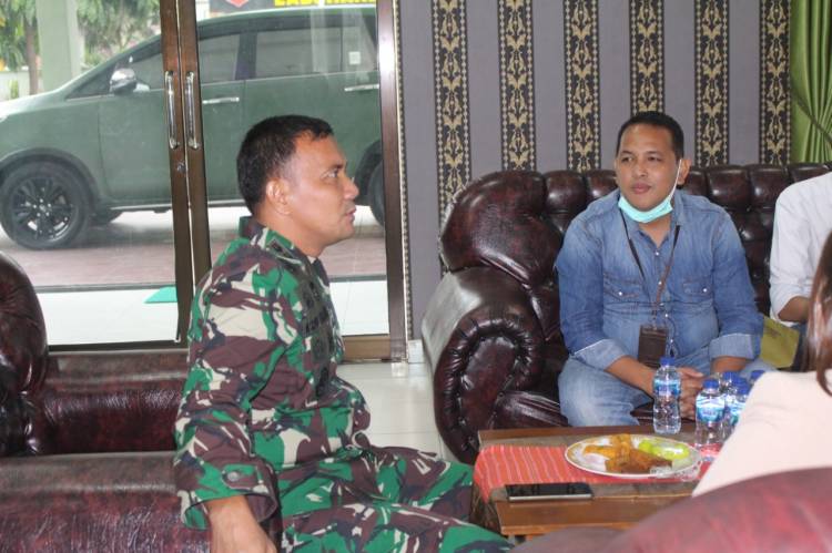 Dua Putra Terbaik Bumi Tapanuli Selatan, Tatap Muka di Kodim 0209/LB