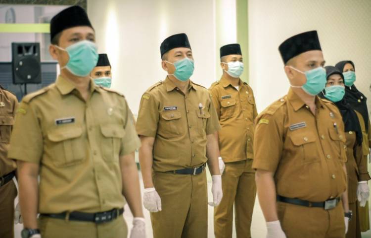 Walikota PSP Lantik 13 Pejabat Administrator RSUD Kota Padangsidimpuan