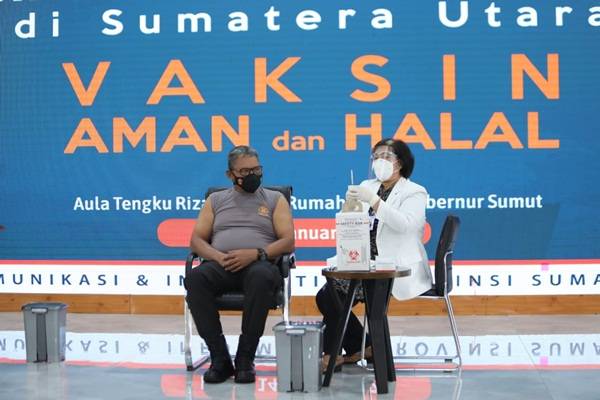 Ini Kata Kapolda Sumut Usai Disuntik Vaksin Covid 19