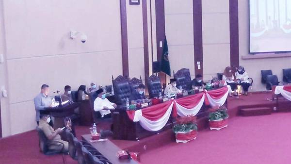 DPRD Medan Sampaikan Laporan Reses Sidang I Tahun ke II TA 2020