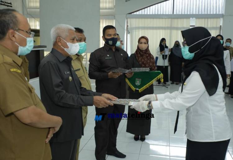 106 CPNS Asahan Formasi Tahun 2019 Terima SK Pengangkatan CPNS