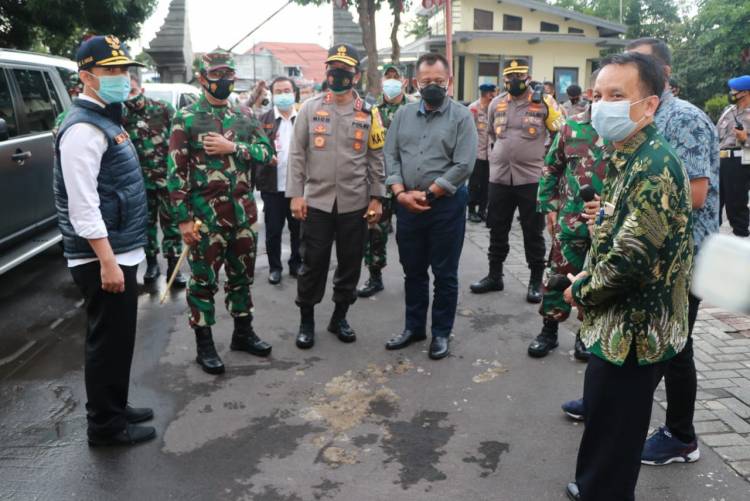 Siapkan Tempat Isolasi Mandiri Bagi OTG, Forkopimda Jatim Pantau BPSDM