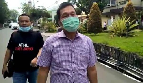 Dipanggil ke Polda Sumut Kedua Kali, Runtung Tetap Irit Bicara