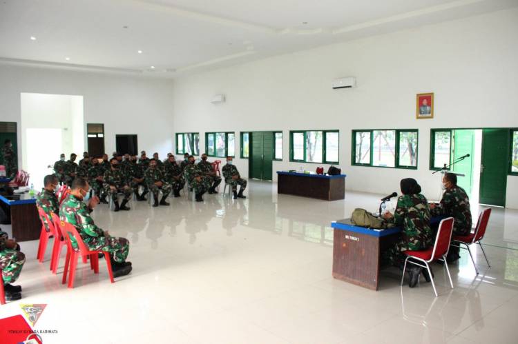 Yonkav 6/NK terima kunjungan dari Tim Wasrik Itdam I/BB