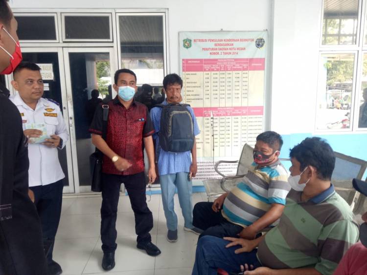 Uji Kir Di Dishub Medan Makan Waktu Lama, DPRD Medan Tinjau Lokasi