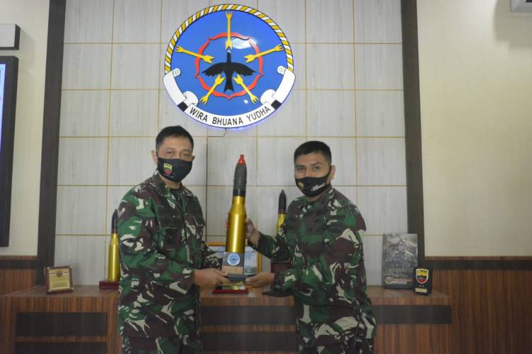 Irdam I/BB Brigen TNI Gamal Haryo Putro, Kunjungi  Batalyon Arhanud 11/WBY.