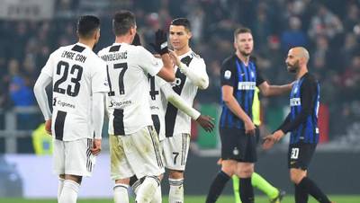 Laga Inter dan Juventus, Keuntungan Bagi Milan
