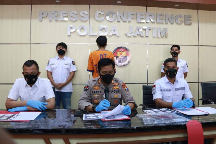 Dit Reskrimsus Polda Jatim bongkar prostitusi online yang melibatkan Anak