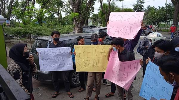 Demo di Kemenag Sumut, LSM Gebak Soroti Soal Pengangkatan Pejabat Eselon III