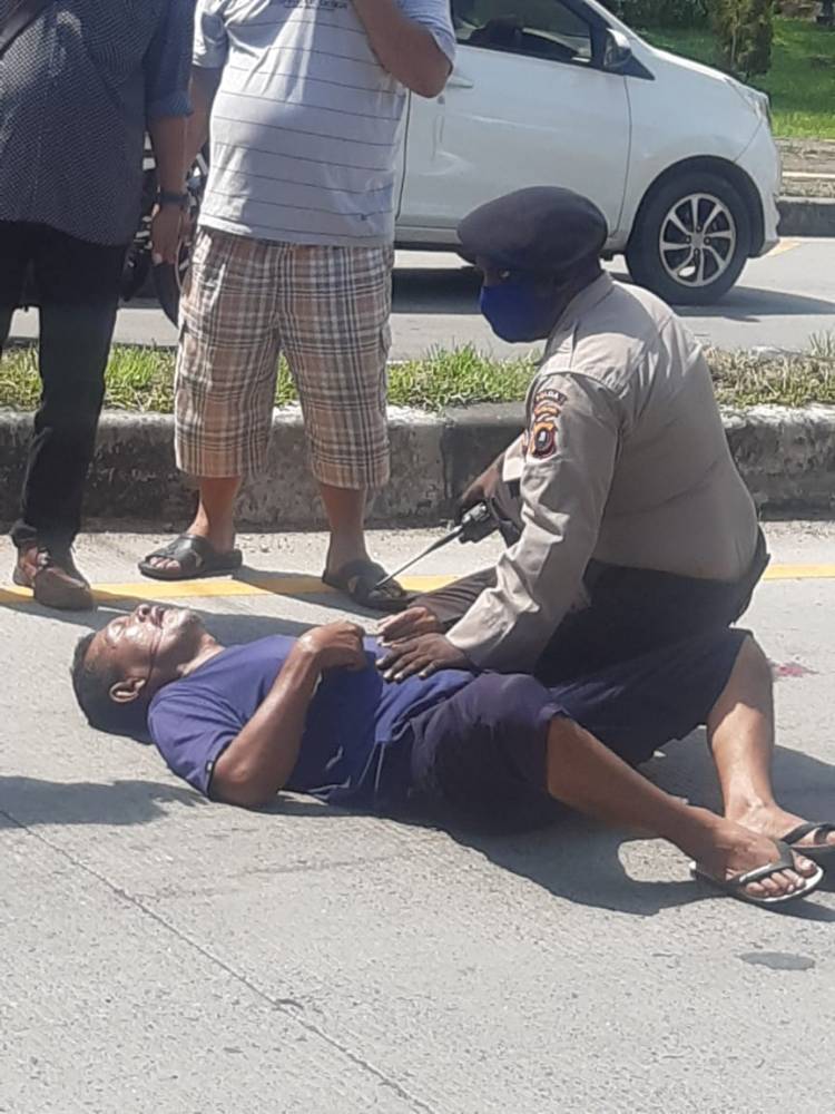 Warga Jalan Tuar Ditemukan Tewas di Jalan