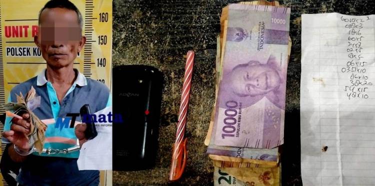 Judi Toto Gelap di Kisaran "Marak", Robert Penjual Togel Hongkong Dibekuk Polisi