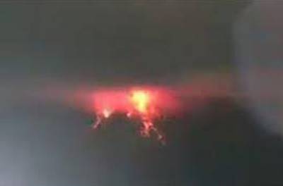 Semburan Awan Panas dari Gunung Sinabung Tercatat 33 kali