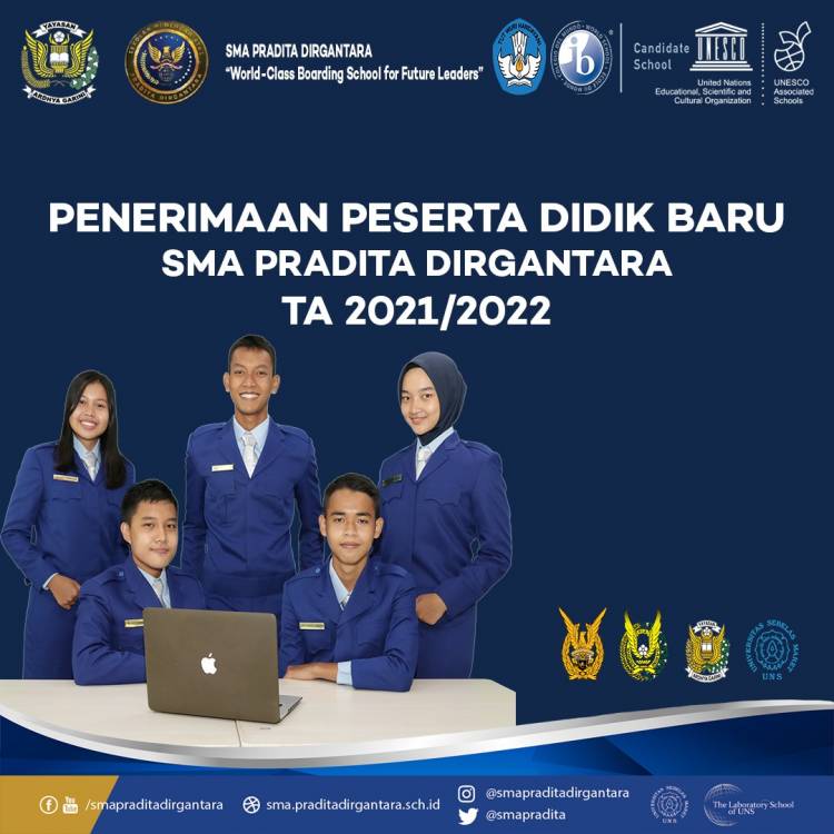 SMA Pradita Dirgantara Buka Pendaftaran Peserta Didik Baru Tahun Ajaran 2021/2022